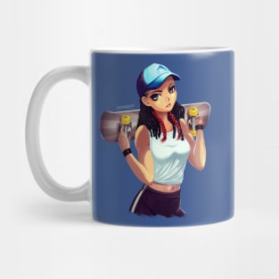 Skater girl Mug